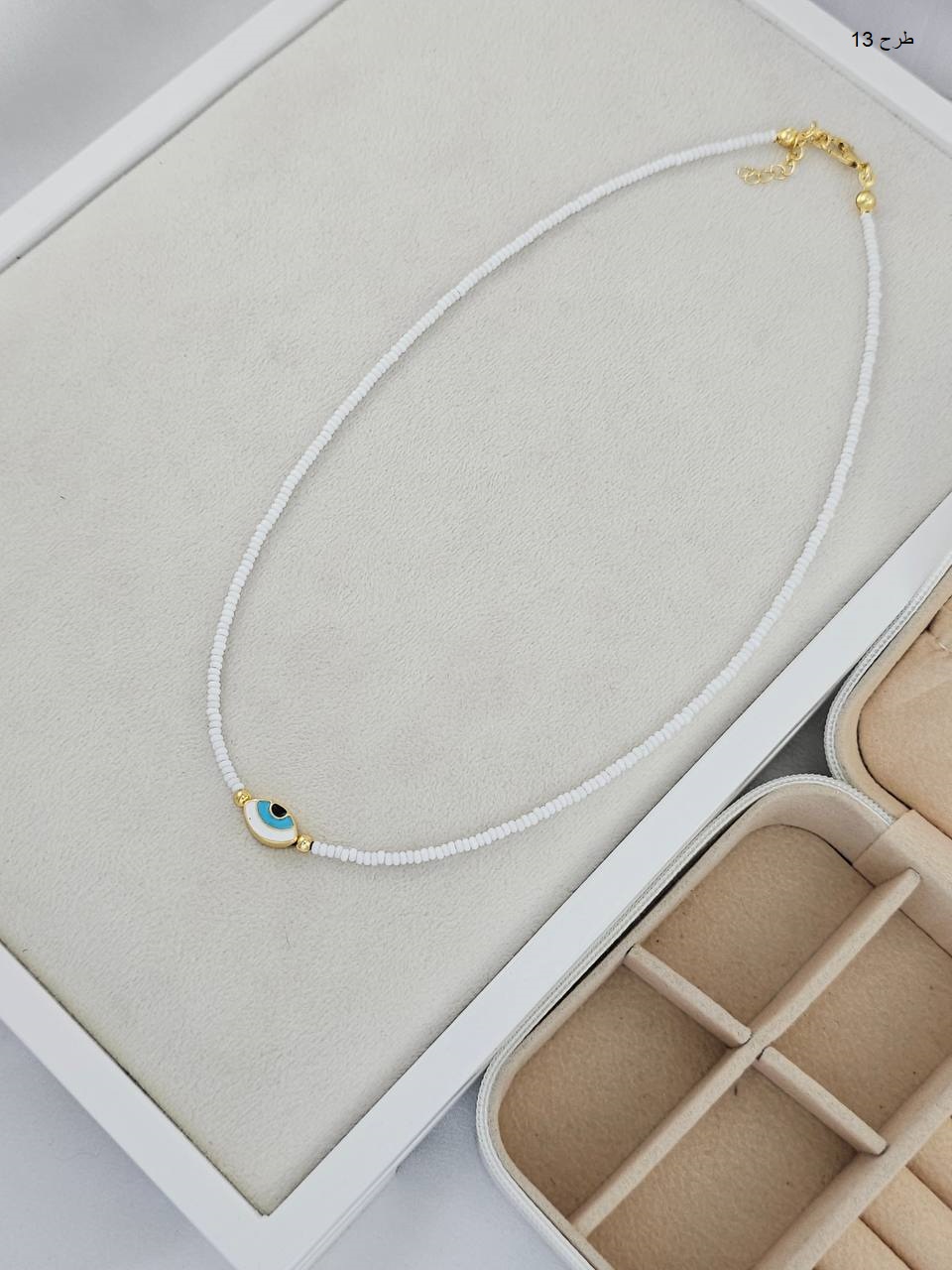 گردنبند فیمو تک رج